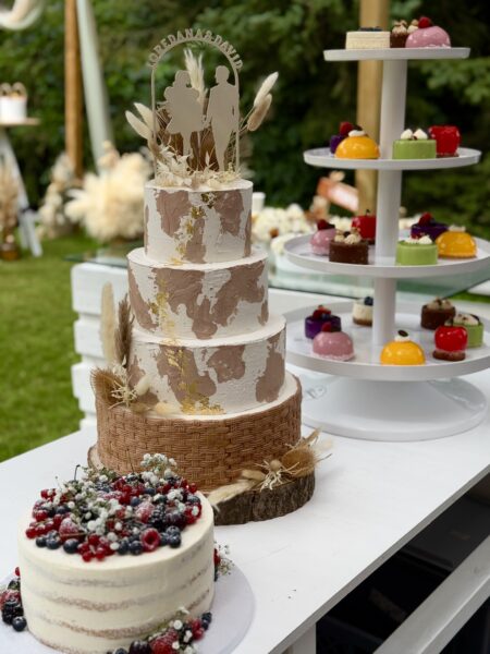 Hochzeitstorte von der Confiserie Harmonie aus Hattingen